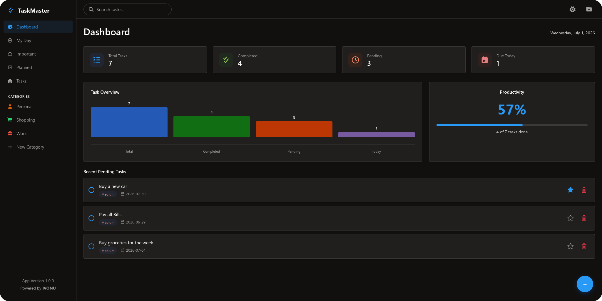 Light Mode Showcase